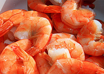 February Special! Raw Tail-On Shrimp Peeled and Deveined 16/20 ct.