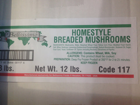 Bellissimo Breaded Mushrooms