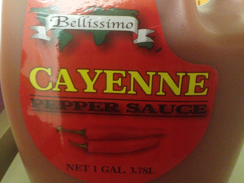 Bellissimo Hot Cayenne Pepper Sauce