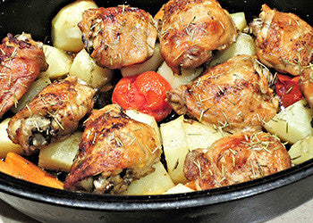 Fresh Bone-In Thighs