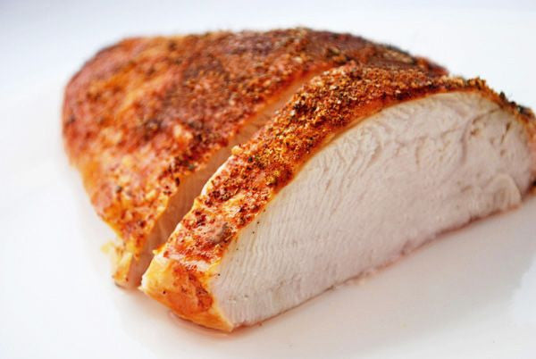 Raw boneless turkey breast cook in foil 2/9lbs